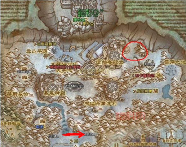 风暴峭壁雷区寻宝，斯巴索克的工具在哪？