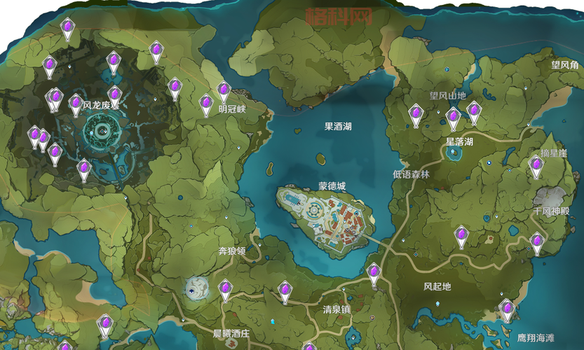 维克鸦巢水晶分布位置：地图坐标及采集方法