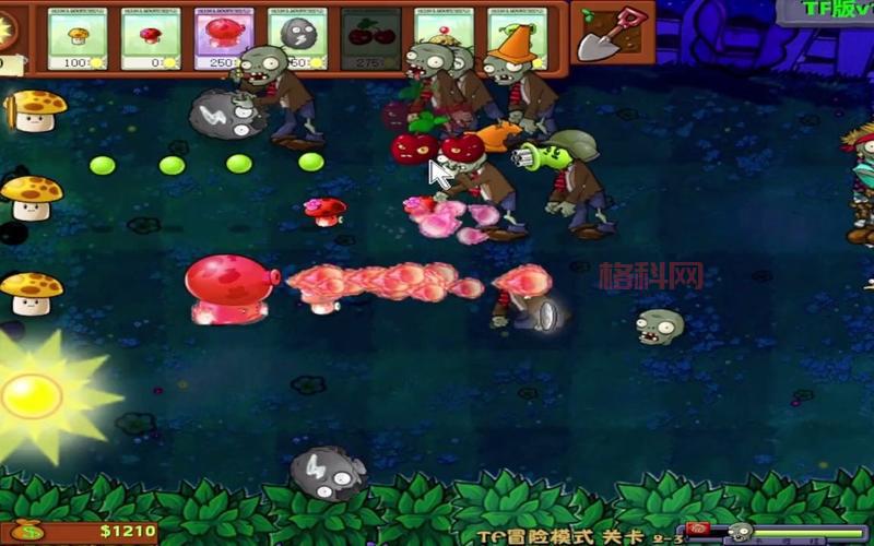植物大战僵尸2：烈焰菇大招解析，无限火墙的秘密！