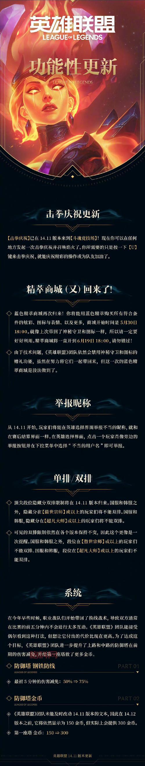 lol版本更新时间表2022来了！最新排位赛时间别错过