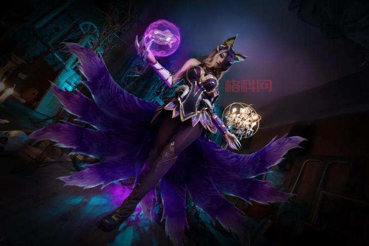 LOL Cosplay美图大赏：英雄联盟金克斯与阿狸完美还原