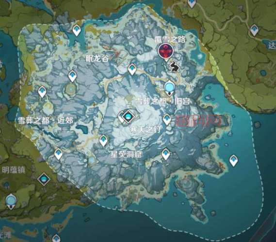 原神龙脊雪山宝箱在哪？超全位置分布图来了！