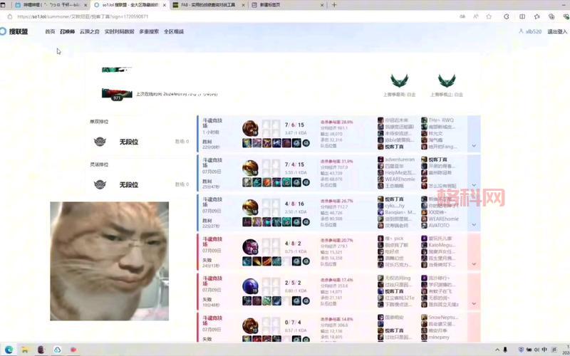 lol战绩查询在线官网，你的专属战绩查询助手！