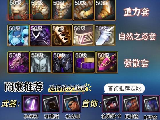 想知道驭剑士100级毕业装备搭配？大神教你！