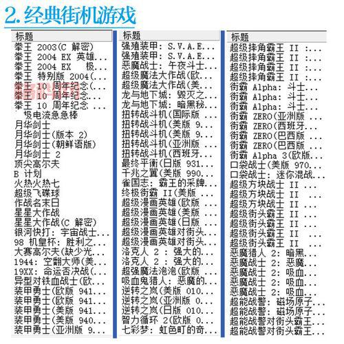 街机三国战纪2出招表怎么看？高手教你快速上手！