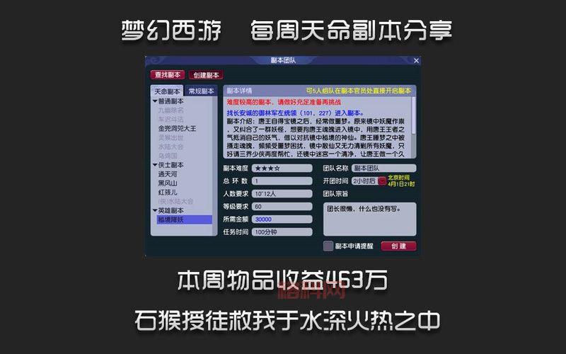 梦幻西游石猴授徒副本攻略，BOSS打法、阵容搭配全解析！