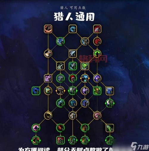 生存猎人天赋怀旧服攻略(老玩家教你这么点)