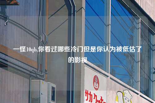 一怪10qb,你看过哪些冷门但是你认为被低估了的影视