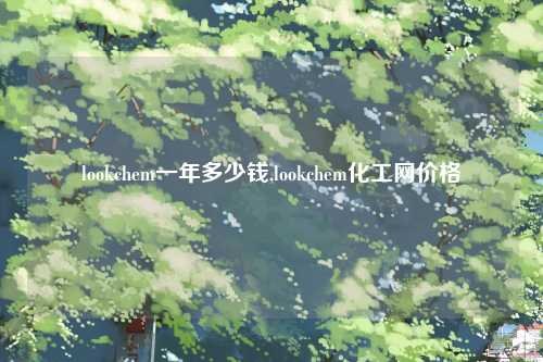 lookchem一年多少钱,lookchem化工网价格