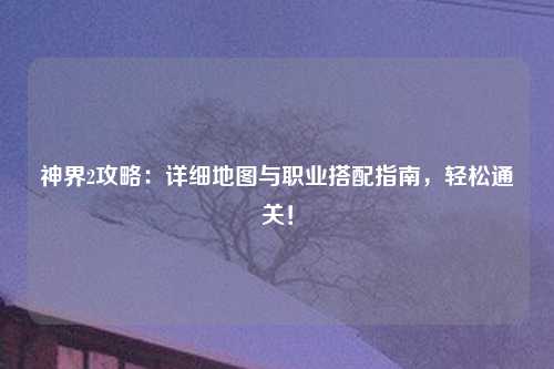 神界2攻略：详细地图与职业搭配指南，轻松通关！