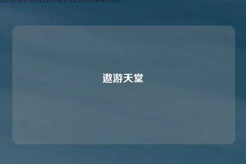 遨游天堂